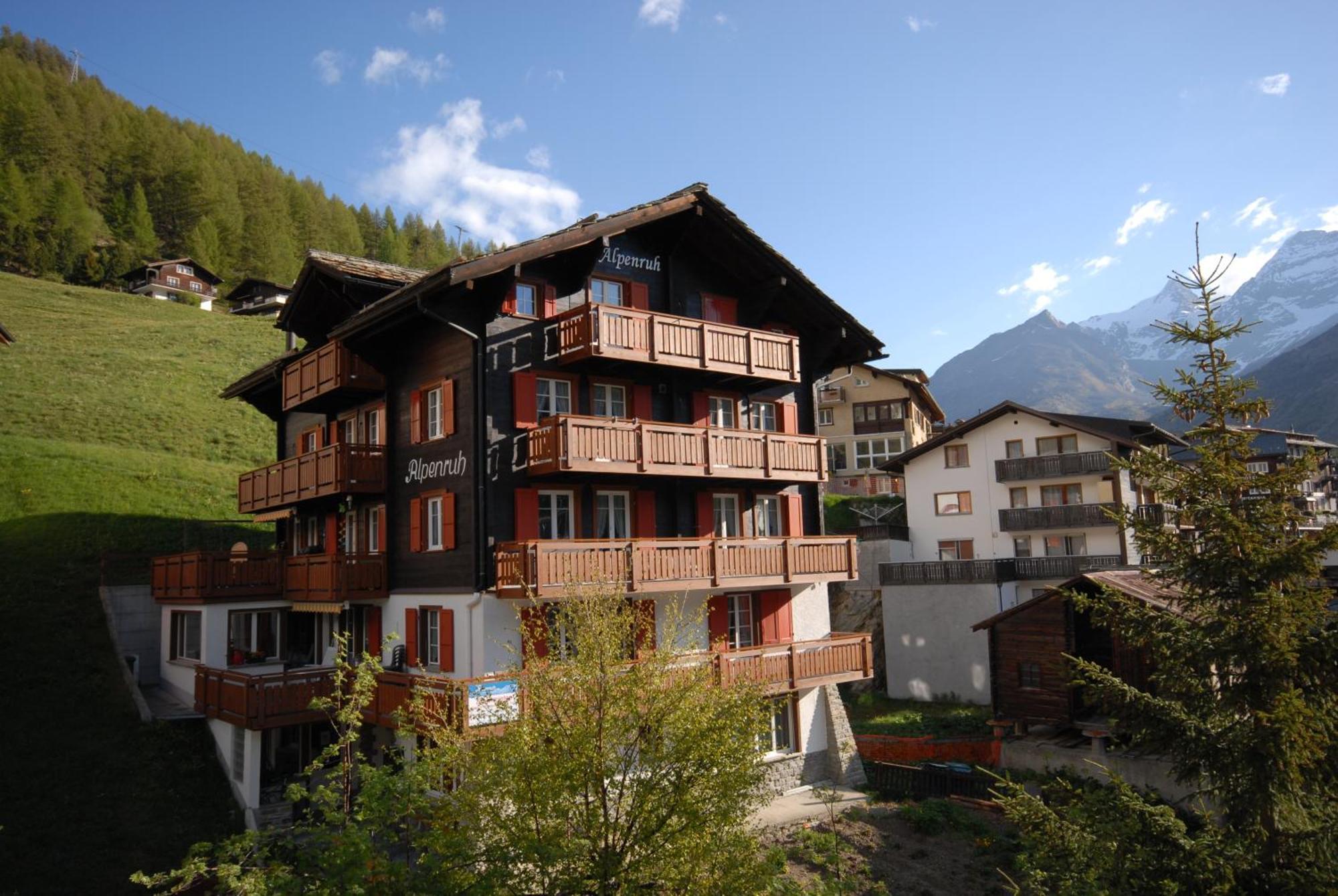 Chalet Alpenruh ซาสฟี ภายนอก รูปภาพ